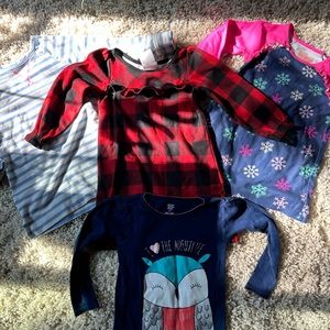 Girl 3T kids pajama top sleeping winter fall warm cute girls old outfit …